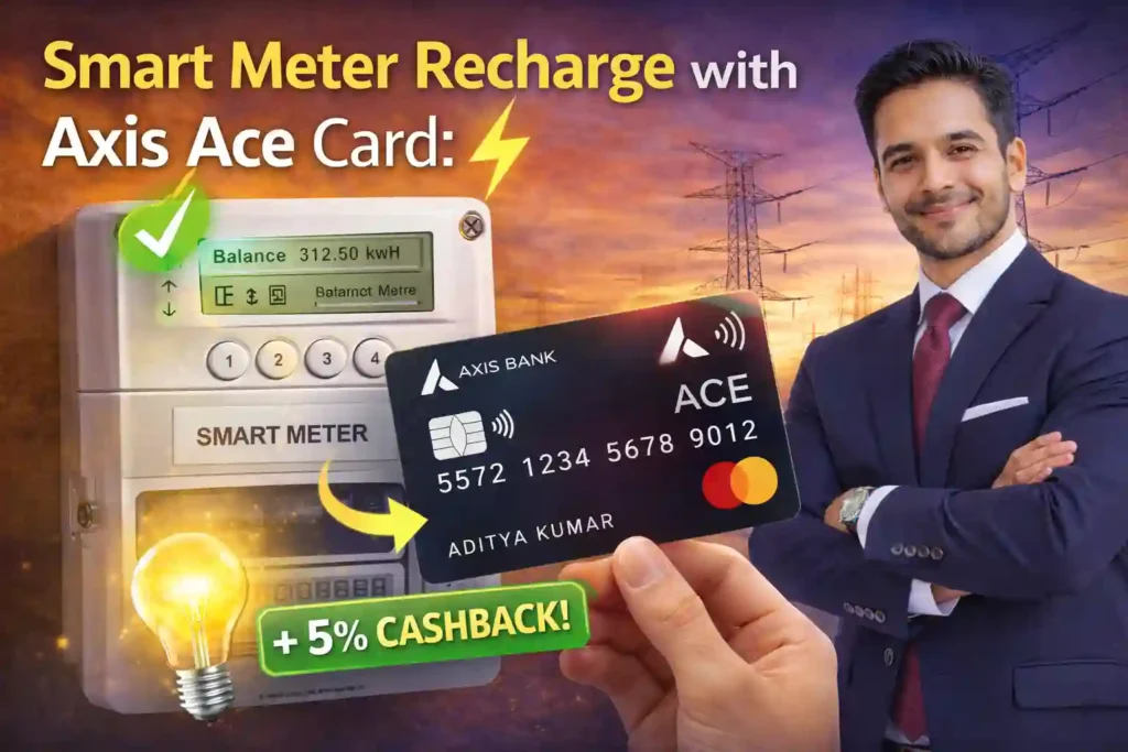 Smart Meter Recharge with Axis Ace Card