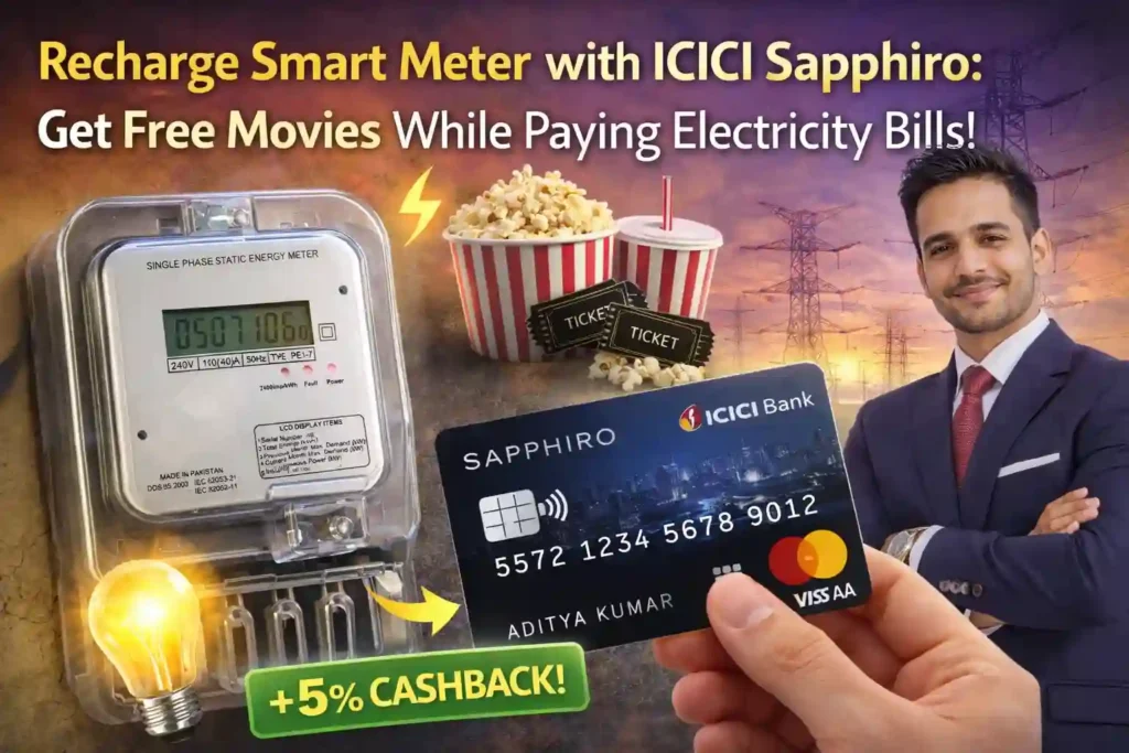 Recharge Smart Meter with ICICI Sapphiro